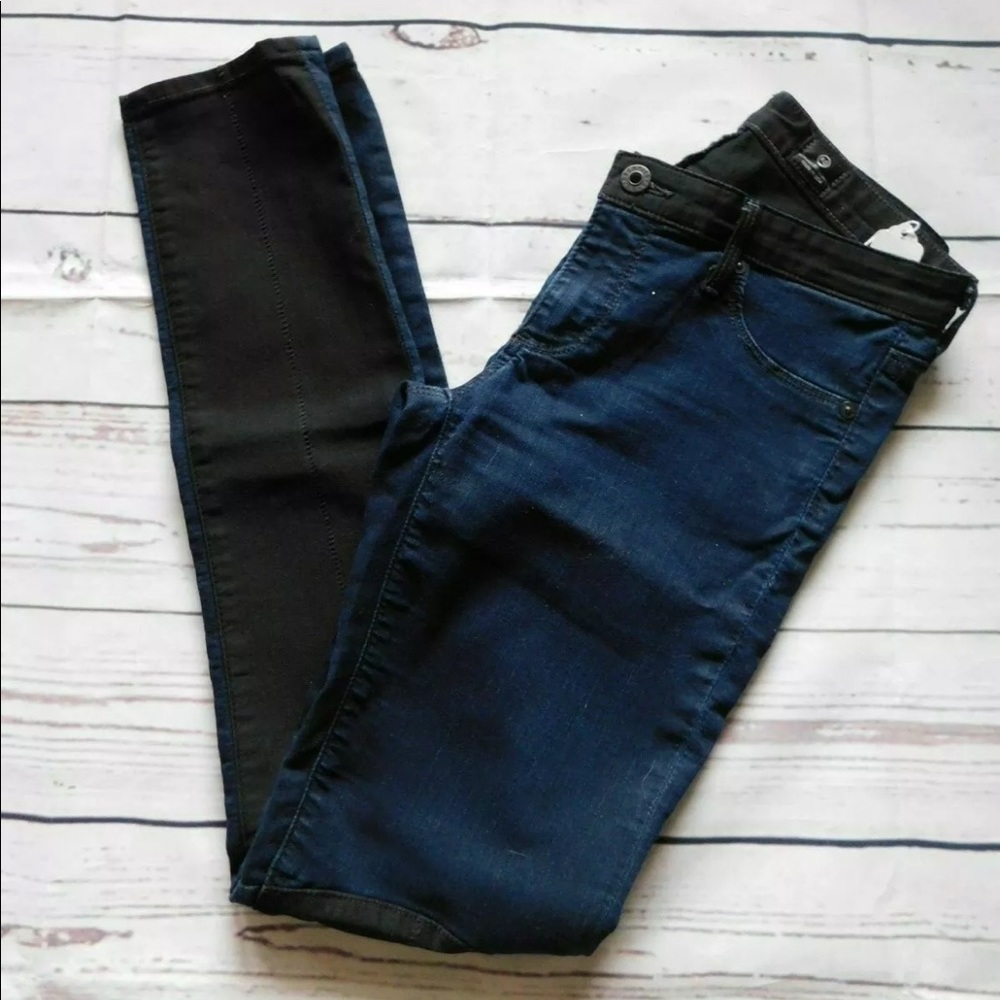 Adriano Goldschmied The Ally Color Block Jeans